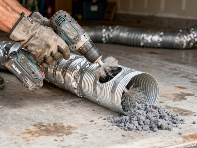 Professional duct cleaning by Rock Hill Dryer Vent Cleaning in Rock Hill